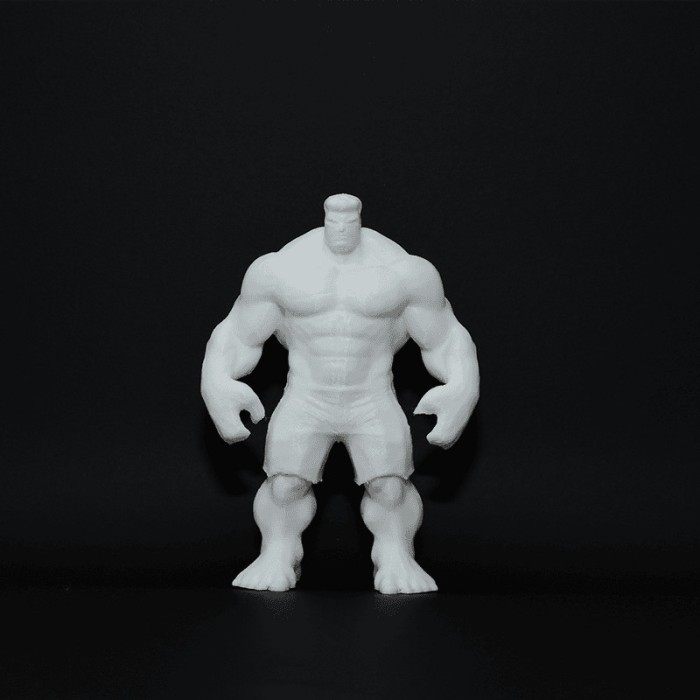 Figurină Hulk 3D, de pictat - 10 cm
