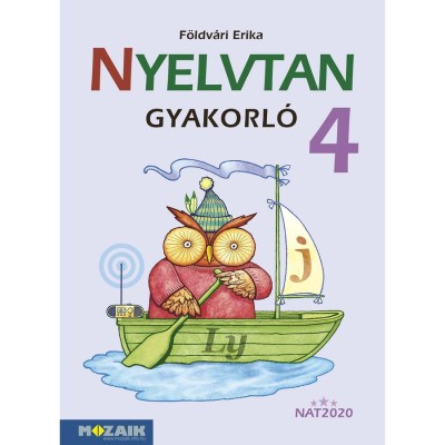 Nyelvtan gyakorl&amp;oacute; 4. oszt&amp;aacute;ly (MS-1650U) - F&amp;ouml;ldv&amp;aacute;ri Erika foto
