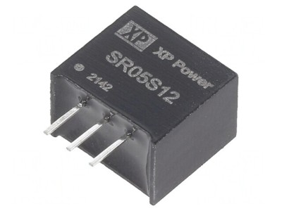 Convertor DC/DC 15-34V la 12V 500mA SIP3 THT foto