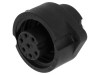 Conector circular soclu PIN 7 mamă lipire ECOMATE C016