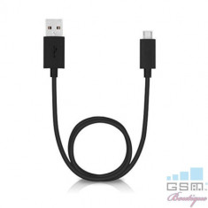 Cablu Date Si Incarcare MicroUSB Negru foto