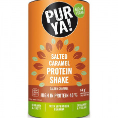 Pulbere pentru Shake Proteic cu Caramel Sarat Bio 48% Proteina 480 grame Pur Ya