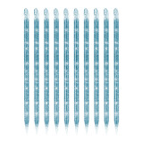 Cumpara ieftin Betisoare Unghii pentru Cuticule SensoPRO Milano, Clear Blue - Set 100 bucati