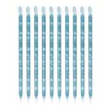 Betisoare Unghii pentru Cuticule SensoPRO Milano, Clear Blue - Set 100 bucati