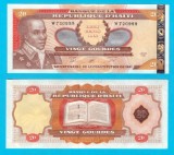 Haiti (p#271A) 20 Gourdes 2001 aUNC+ &#039;L&#039;Ouverture&#039; serie: W72xxxx