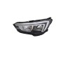Far OPEL CROSSLAND X, 03.2017-01.2021, partea stanga, TYC, cu LED daytime running light; H7+H7+PSY24W; electrical; cu motor; halogen,