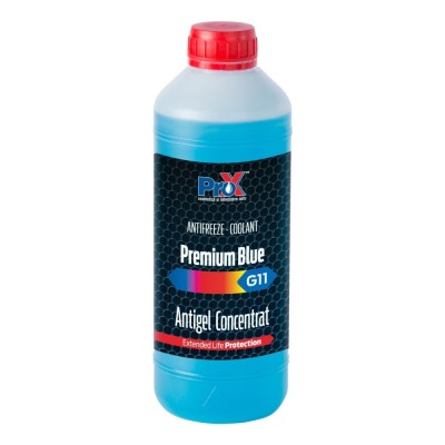 Antigel concentrat G11, Pro-X, Premium Blue, albastru, all seasons, 1 l foto