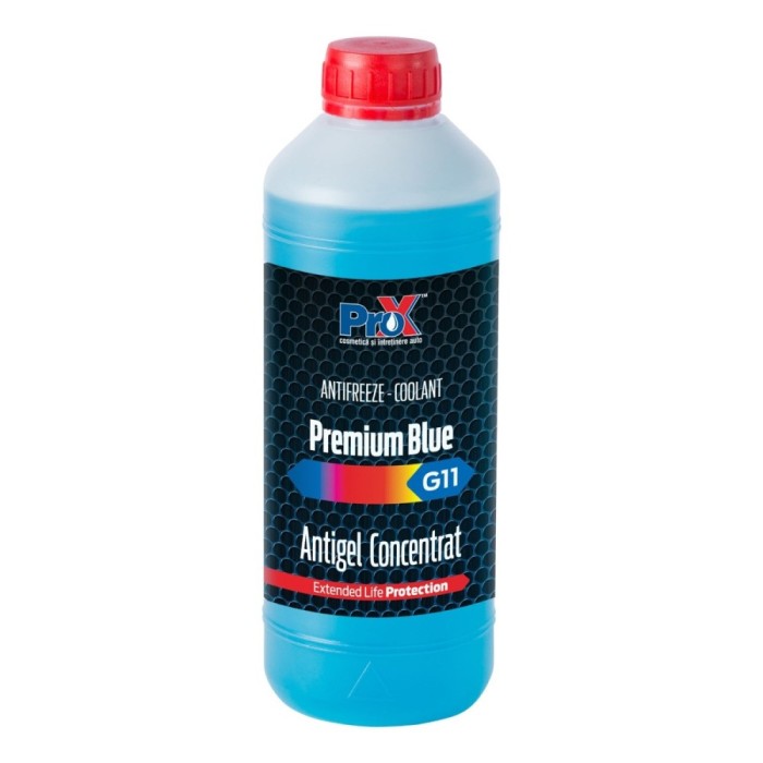 Antigel concentrat G11, Pro-X, Premium Blue, albastru, all seasons, 1 l