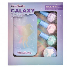 Set 4 produse de ingrijire unghii pentru copii Galaxy Dreams Nails &amp;amp;amp; Tin Box Martinelia 24157 foto