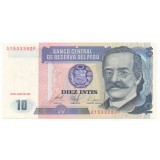 10 INTIS 1987 UNC