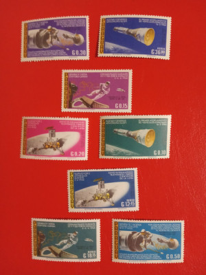 PARAGUAY, SPACE - SERIE COMPLETĂ MNH foto