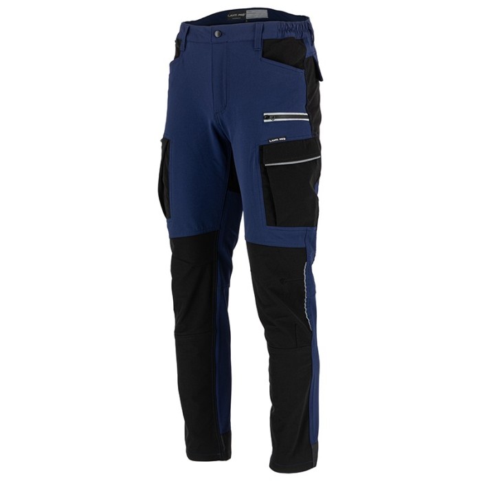 PANTALON LUCRU SLIM-FIT-FLEXIBIL / BLEUMARIN - M