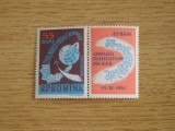 M1 TX7 8 - 1961 - Ziua marcii postale romanesti - cu vinieta