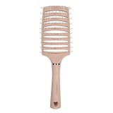 Cumpara ieftin Perie de par profesionala, ventilata, anti-incalcire, cu peri flexibili si maner ergonomic, pentru uscare rapida si coafare zilnica, crem , Dactylion