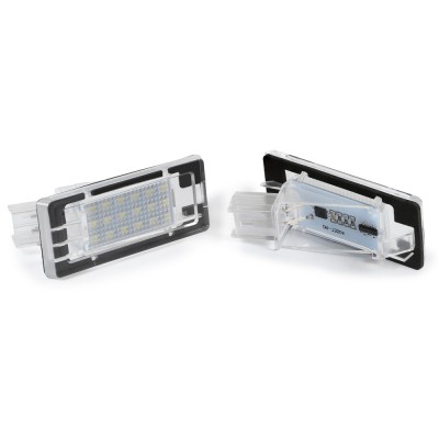 Lampi numar LED Dacia Duster, Logan MCV III, Lodgy, Renault Captur, Espace, Fluence, Scenic MK2 MK3, Latitude (L70), Laguna MK2 MK3, Modus, Zoe foto