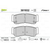 Valeo set placute frana, frana disc First