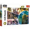 PUZZLE TREFL 100 STARWARS BABY YODA MADALORIANUL, TREFL 100P