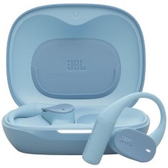 Casti Open-Ear JBL Sense Lite, True Wireless, Bluetooth, 4 microfoane, Multipoint, Autonomie 32 ore, IP54, Albastru