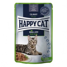 Happy Cat Meat In Sauce Culinary Weide-Lamm 85 g foto