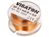 Bobină Inductor 0,1mH 25mm 12mm 0,6mm 0,35&Omega;