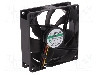 Ventilator 92x92x25mm, 12V DC, volum aer 87.04m3/h, lagar Vapo, SUNON - MF92251V1-1000U-G99 foto