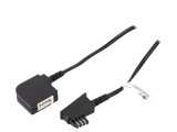 Cablu Goobay 6m Negru Priză și Mufă F TAE Telefon 50243