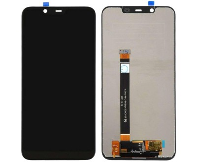 Display Nokia 7.1 Plus fara Rama Black Negru foto