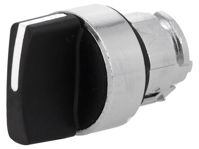 Comutator rotativ 22mm negru ZB4BD4