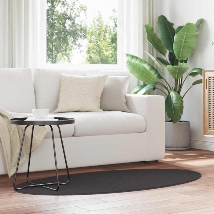 vidaXL Covor Antracit 80 x 150 cm Poliester