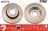 Disc frana SEAT ALHAMBRA (7V8, 7V9) (1996 - 2010) TRW DF2776