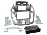 Cadru radio 2 DIN argintie pentru Ford Transit Connect / Tourneo Connect