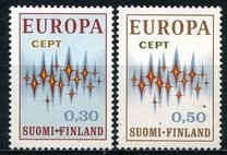 Finlanda 1972 - Europa 2v.neuzat,perfecta stare(z)
