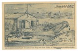 4730 - Ferry on the Danube near Giurgiu and Russe - old postcard - unused - 1917