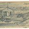 4730 - Ferry on the Danube near Giurgiu and Russe - old postcard - unused - 1917