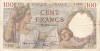 FRANTA 100 francs 21-12-1939 VF!!!