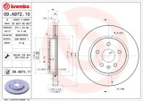 BREMBO 09.A972.11 PRIME LINE - UV Coated Disc frana