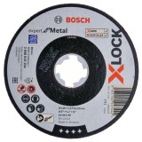Bosch 2608619254 - Set discuri taiere metal 125x22.2x1.6 mm X-LOCK 25 bucati