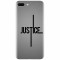 Husa silicon pentru Apple Iphone 8 Plus, Amir Justice Minimalistic Nubheebuccus Text
