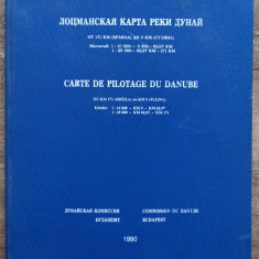 Carte de pilotage du Danube du km 171 (Braila) au km 0 (Sulina)// 1990