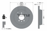 Disc frana Land Rover Discovery III, Discovery IV, Range Rover Sport I Motor 2.7 D 4x4, 2.7 TD 4x4, 3.0 4x4, 3.0 SDV6 4x4, 3.0 TD 4x4, 4.0 4x4, 4.0