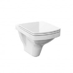 Vas WC suspendat, Cersanit Easy (fara capac), K102-003, alb, 515 mm, portelan foto