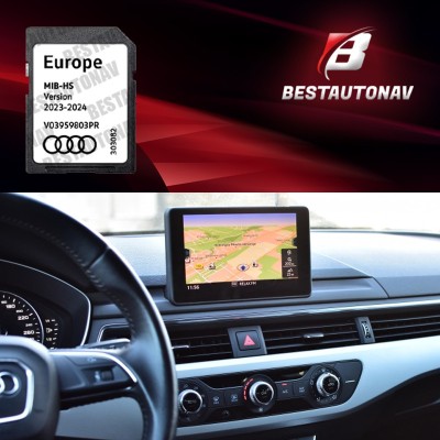 Card navigatie Audi MIB-HS Europa 2023-2024 compatibil Audi A3 (8V) 2017&amp;ndash;2020 foto