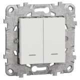 Intrerupator dublu cu indicator luminos Schneider Electric