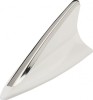 Antena decorativa auto tip coada de rechin autoadeziva alb, Amio