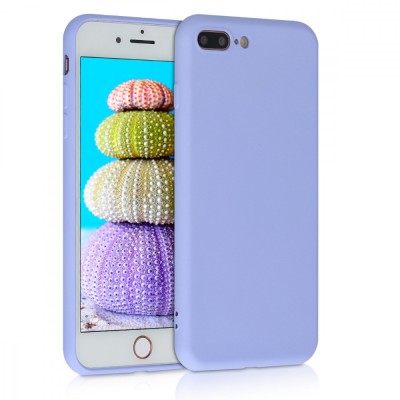 Husa pentru Apple iPhone 8 Plus / iPhone 7 Plus, Silicon, Mov, 49981.139 foto