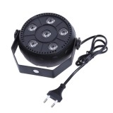 Proiector joc de lumini PAR 6 LED RGB Disco, lumini arhitecturale