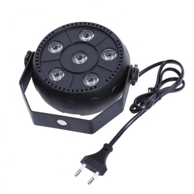 Proiector joc de lumini PAR 6 LED RGB Disco, lumini arhitecturale foto