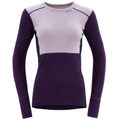 DEVOLD Lauparen Merino 190 Shirt Woman orchid/lilac/ink S