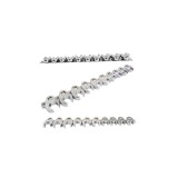 Set chei inelare semideschise 3/8", 10-19 mm, 10 piese, Asta