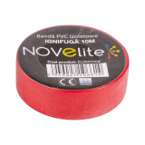 Banda Izolatoare IGN PVC 10m Rosu, NOVelite